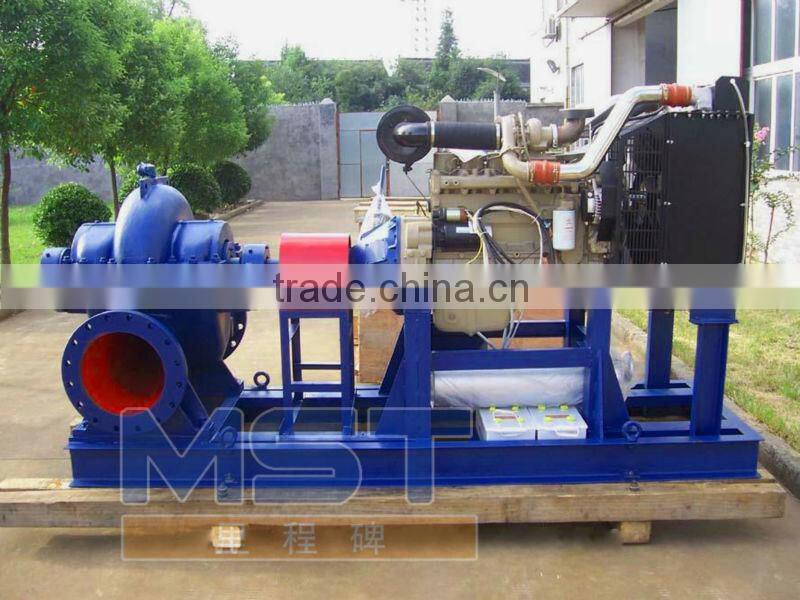 double volute casing end suction pump for dirty water transfer