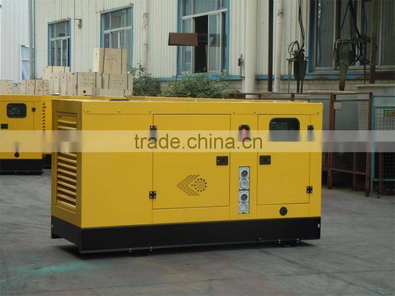 Hot sale Silent type Lovol Power 35 KW diesel Generator made in China