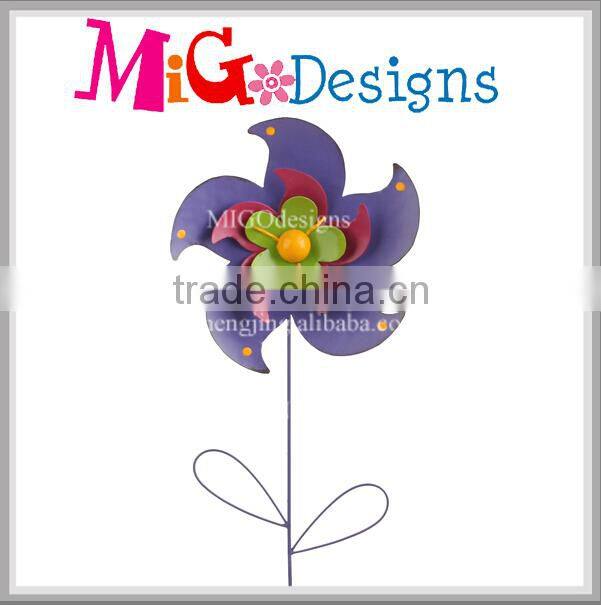 Popular Wholesale Decorative Metal Garden Flower Stakes