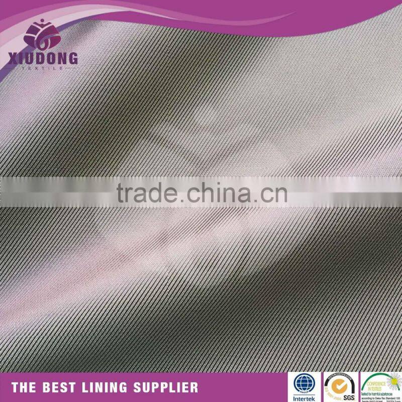 hot sell TR polyester viscose twill suiting fabric for clothes lining