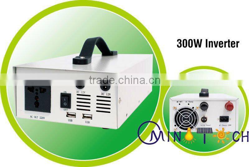 500W Inverter With Solar Panel And Light