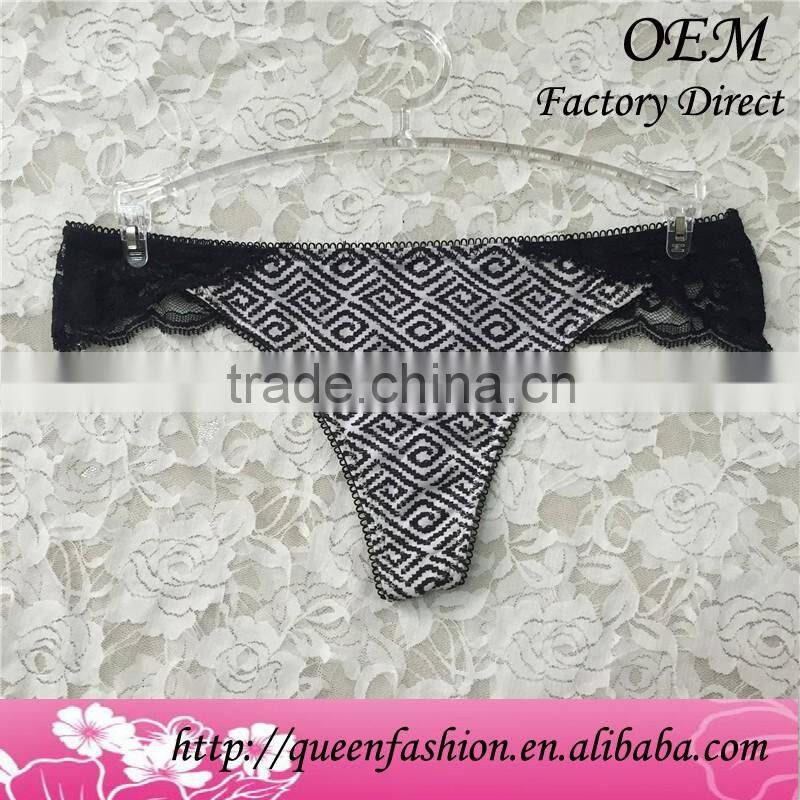 Your Private Label Customized Women G-string Underwear Cheap Panty Factory