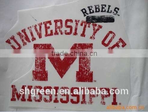 jersey number heat transfer sticker