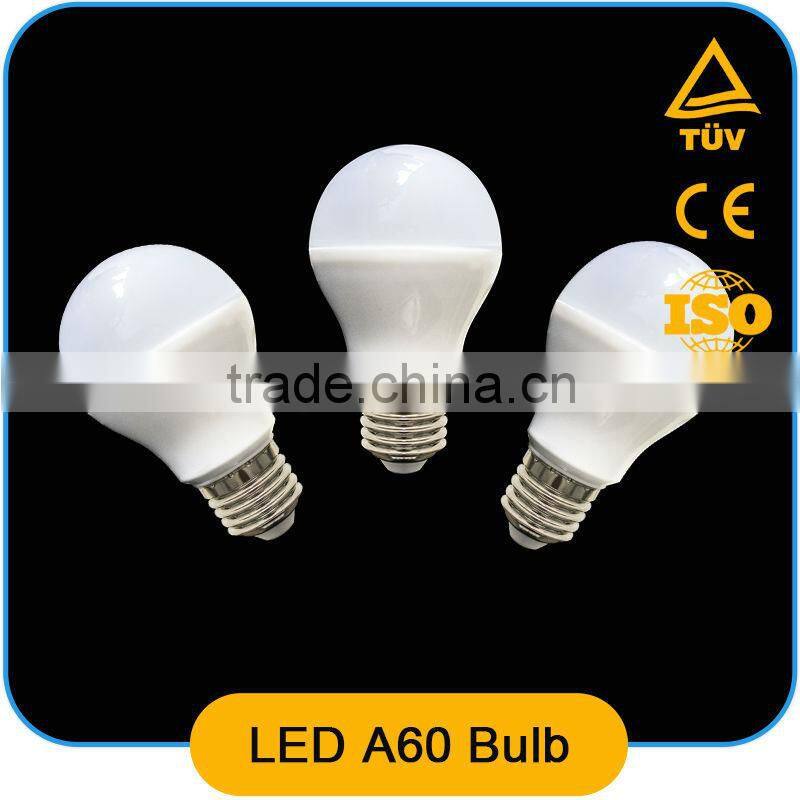CE, EMC, ERP Proved 5W/7W/9W/11W, USD 1-1.8/Pcs Al. + plastic, A60 E27 Ra80, 810lm led bulbs