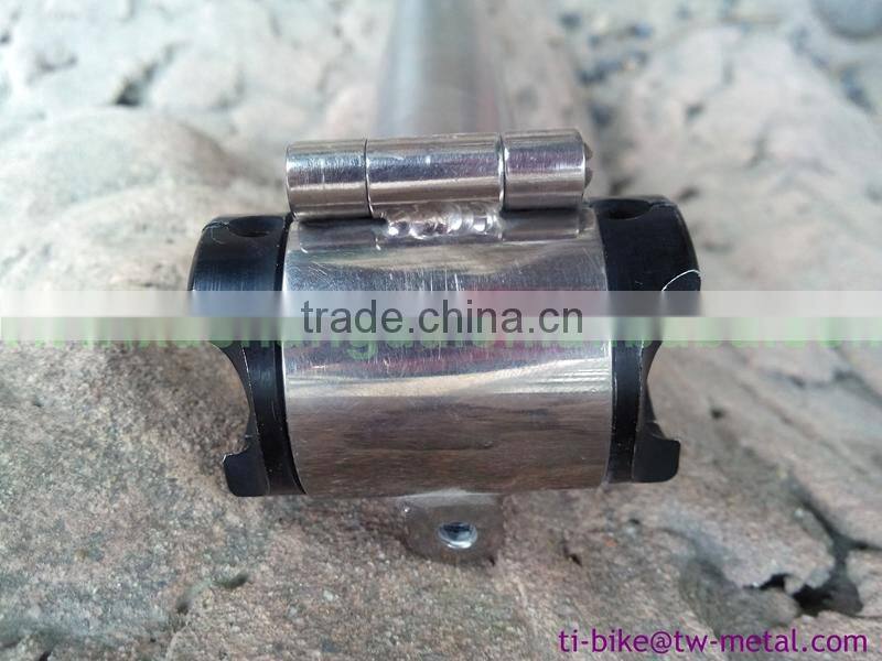 factory price titanium bicycle seatpost customized titanium seat post Ti bicycle seat post for dirt bikes