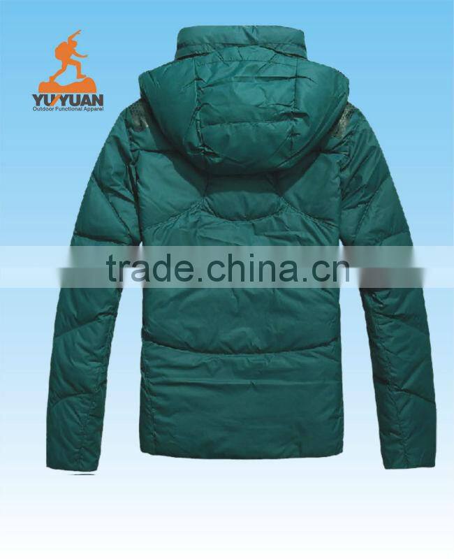 High quality!!! Mens slim fittness life jackets made with down feather