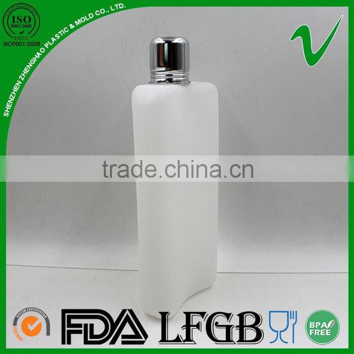 350ml HDPE empty plastic drinkware type bottle for wine packaging