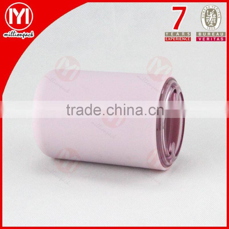 Colorful Cylinder Plastic Toothbrush Holder