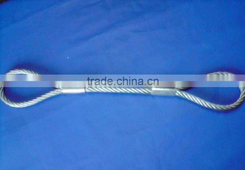 steel wire rope rigging, slings