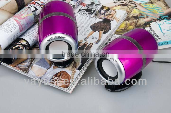 2013 mini speaker shock with lighting while play