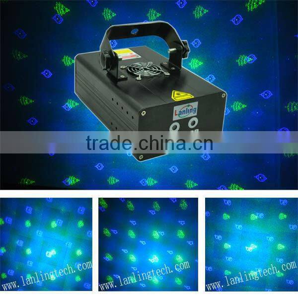 GB Twinkling 8 Gobo party laser light Christmas lights