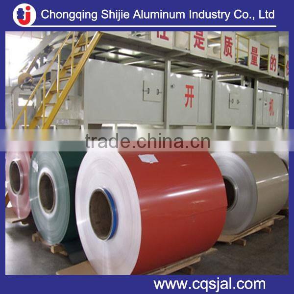 1000 3000 5000 grade PVDF coated aluminum coil for outdoors application