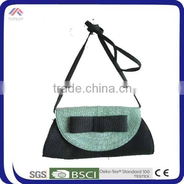 Crochet Straw Bag Beach Shoulder Bag