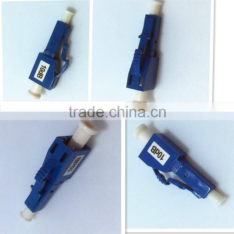 high quality fiber optic LC attenuator with 10dB