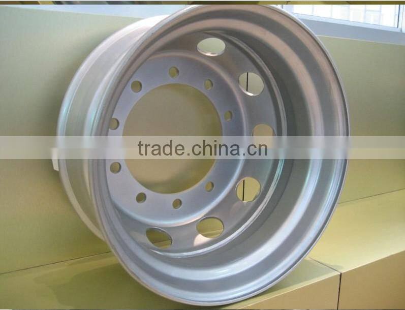steel wheel rim for 10-16.5 12-16.5 tyre bobcat rim