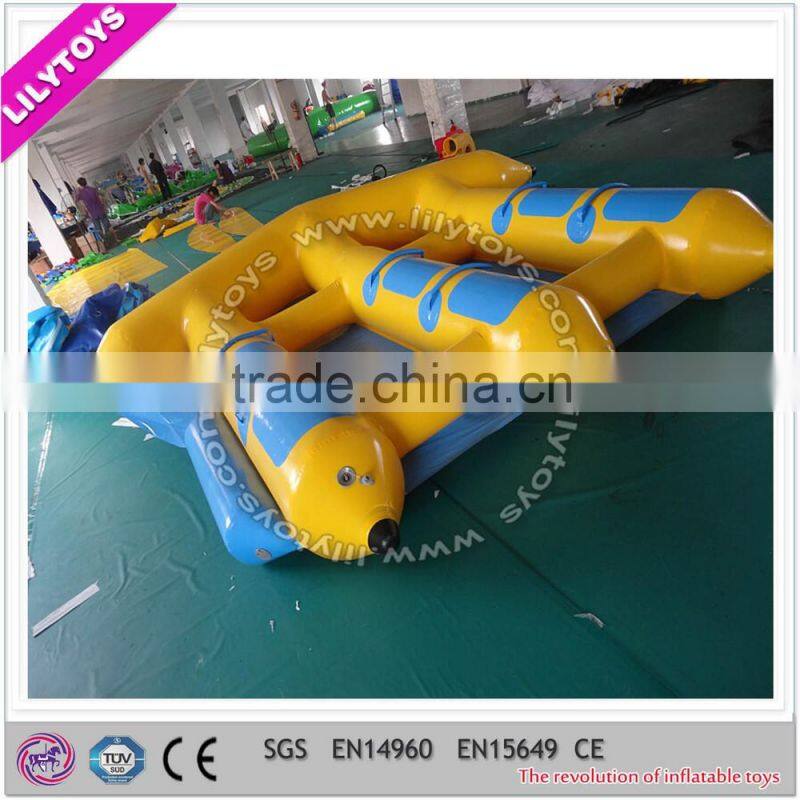 Unique three ways best amusing professional sport inflatable power boat with CE certificate