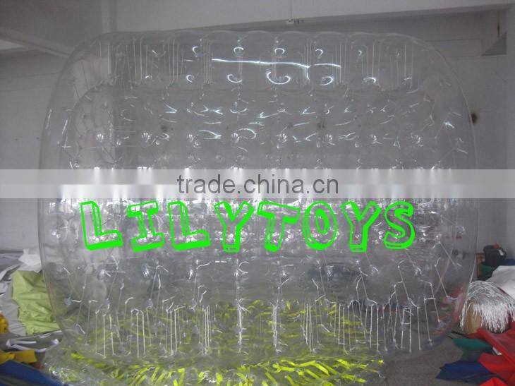 Inflatable water roller ball for swimming pool, floating water pool ball for kids