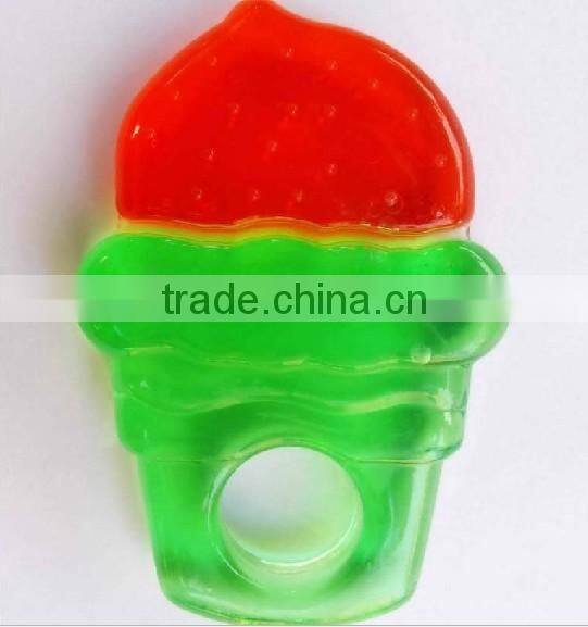100% Food Grade Soft Fruit Shape Silicone Baby Teether /Baby Teething Necklace for Biting