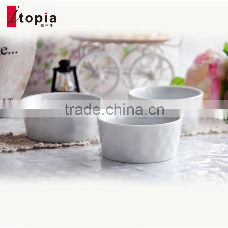 wholesale remekin sublimation ceramic dessert cup
