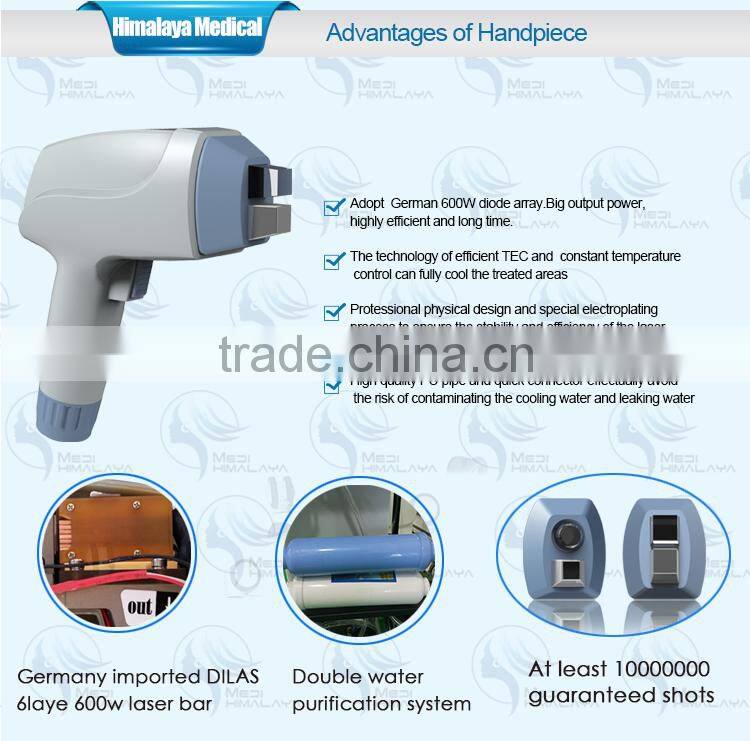 High Quality germany 808nm diode laser hair removal machine