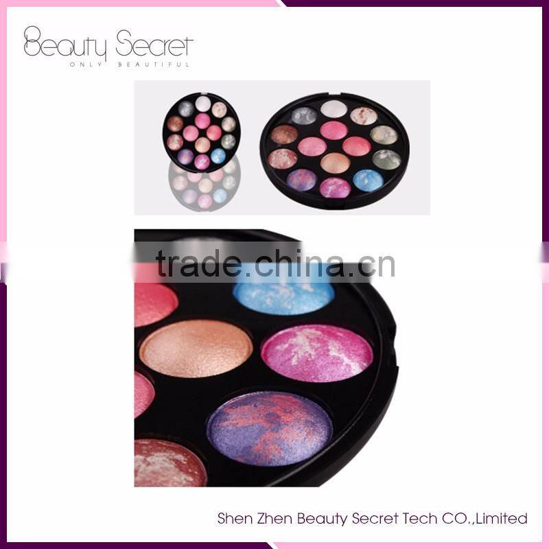 Glitter 14 Colors Baked Makeup Eyeshadow
