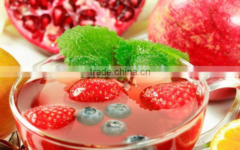 Fruit tea bag & strawberry tea