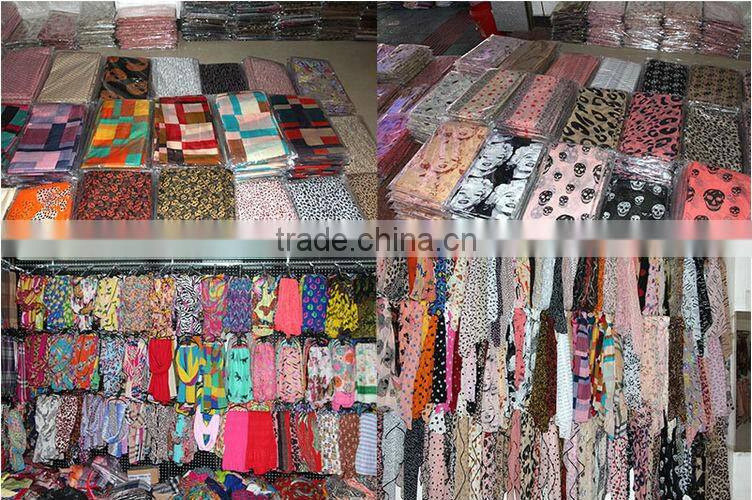 New Women Fashion Tribal Aztec Print Scarf Black Geometric Long Chiffon Shawl Wrap