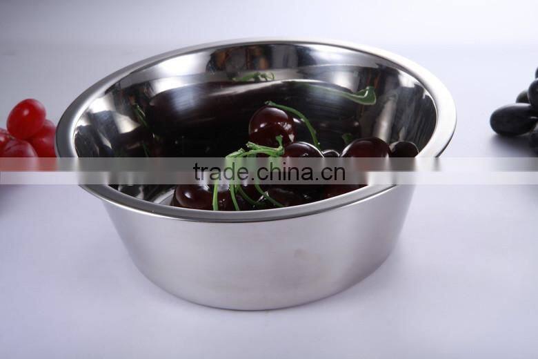Cheap stainless steel dog feeding bowl food container bowl