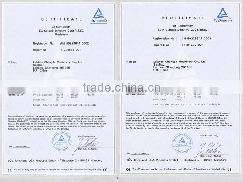 CE approved KL120P Chengda direct supply 6-10HP PTO corn stalk pellet mill driven by tractor