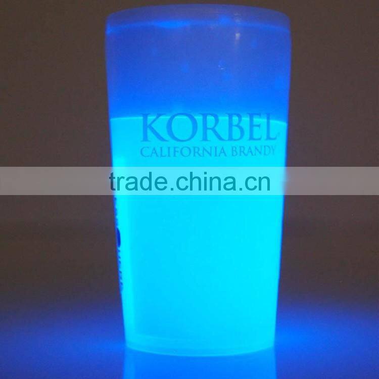 12oz Plastic PP Events Glow LOGO Printing Glow in the Dark Cup