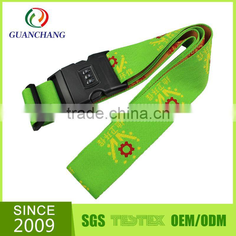Luggage name tag belt