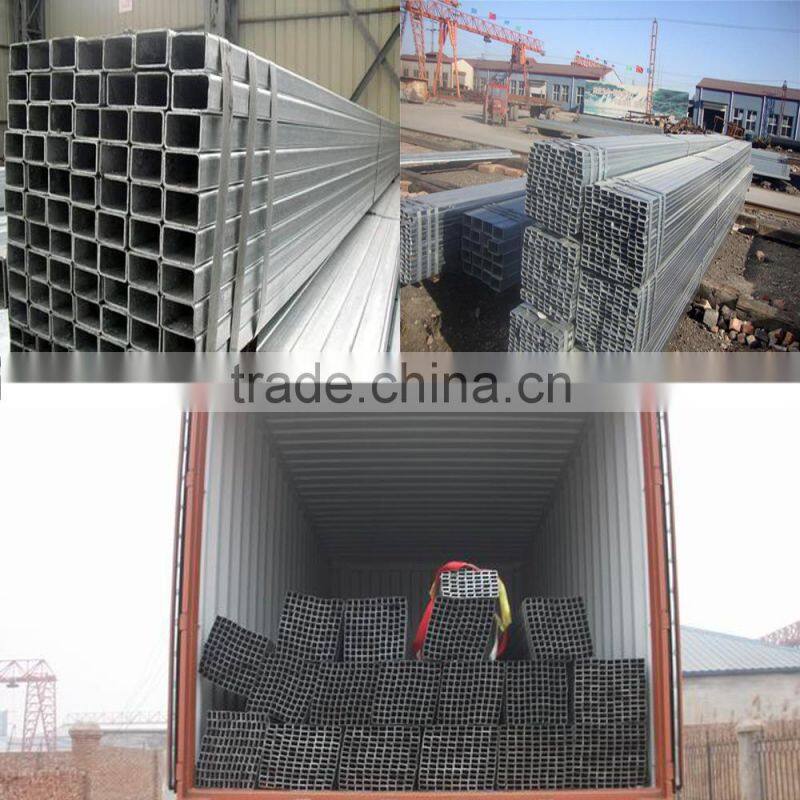 a5 Weld Steel pipes dimension square and rectangular steel pipe for concrete fence posts with good price