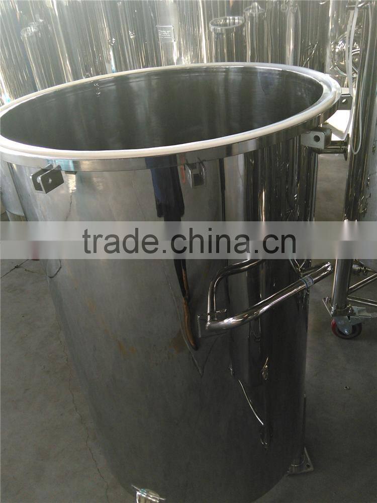 316L stainless steel movable brite tank