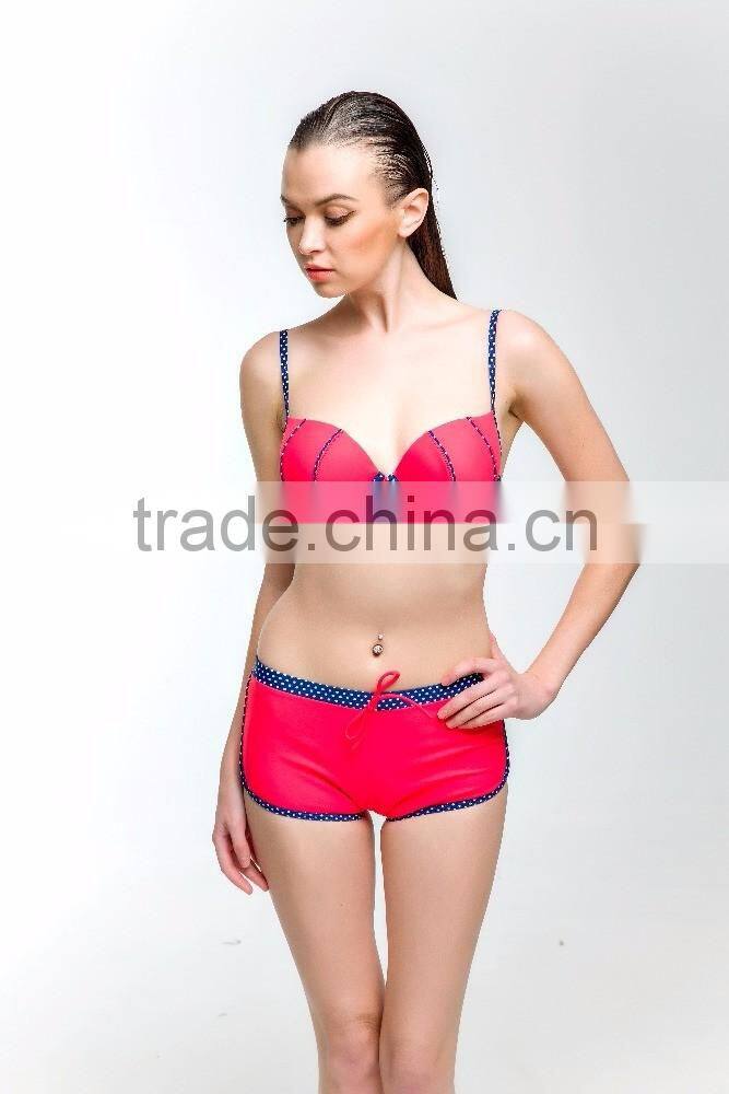 2017 high quality hot sexy sweet women sexy high waist woman swimwear