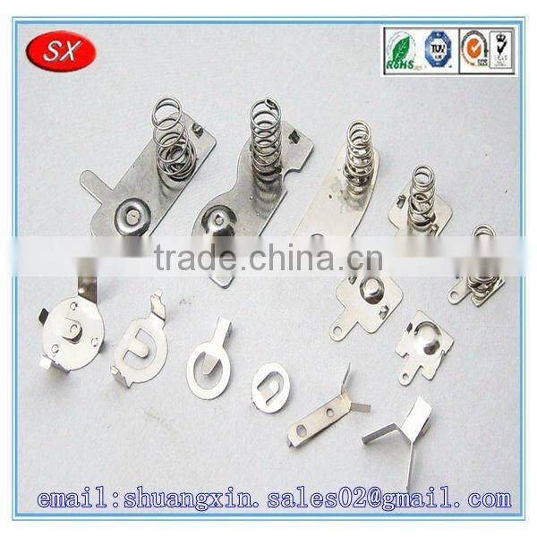 Customized stainless steel/carbon steel battery metal stamping parts,auto metal stamping parts