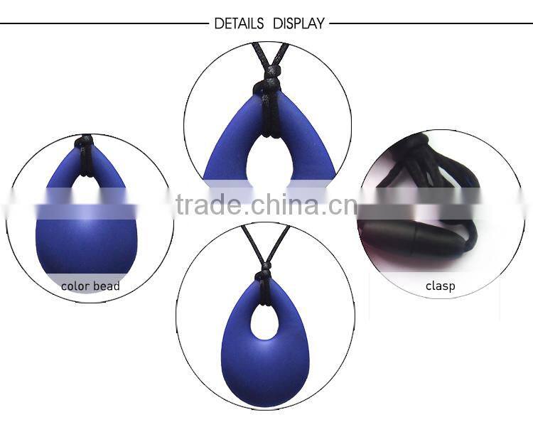 Silicone Chewable rubber pendants