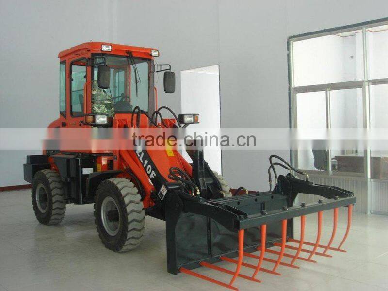 Mini Compact Wheel Loader 1000kg wheel loader For Sale