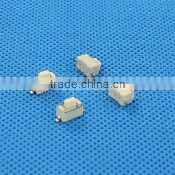 3*6*5 white button SMD 2 pin tact switch
