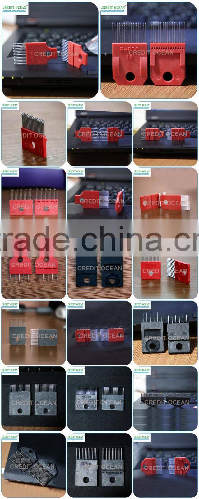 All kinds of Plastic guide for knitting machine , crochet machines