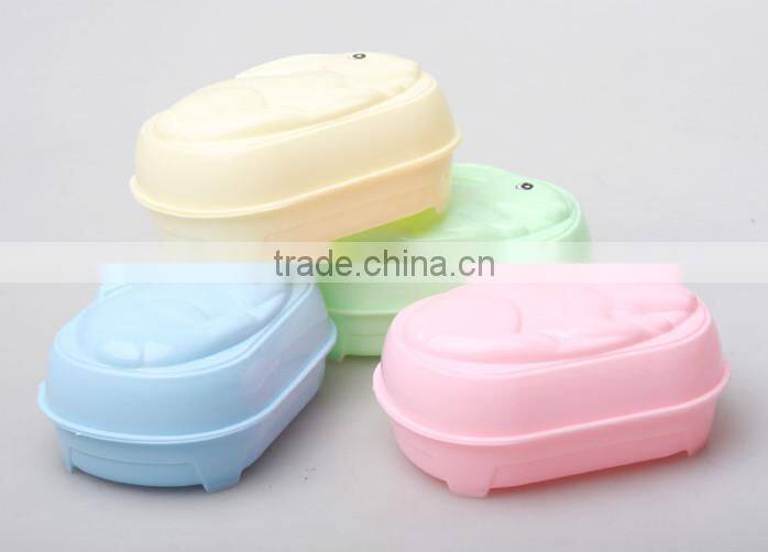 cute colorful cartoon soap box case candy colors soap container