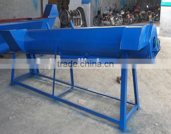 Soft plastic PET PP PE flakes drier machine