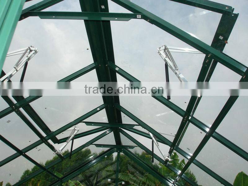 High quality glass green house for your garden HX98 Series
