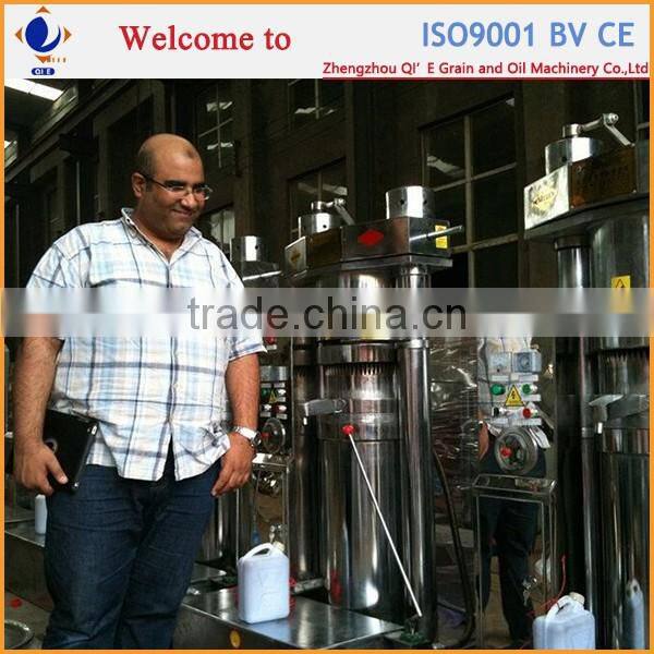 Factory price hydraulic soybean oil squeeze equipment