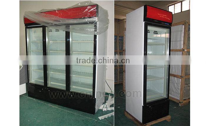 Upright Supermarket beer refrigerator