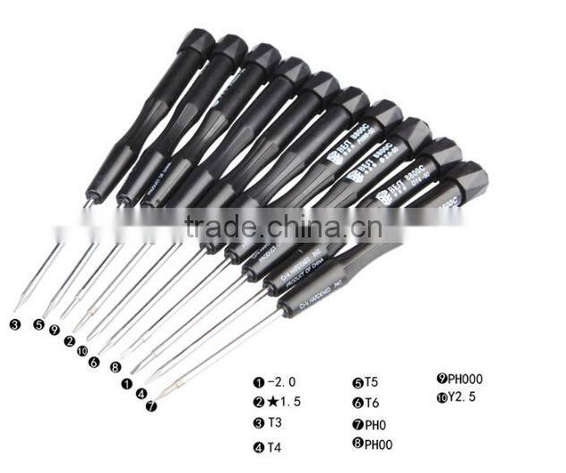 Brilliant Quality PVC t1 t2 t3 t4 torx screwdriver bit