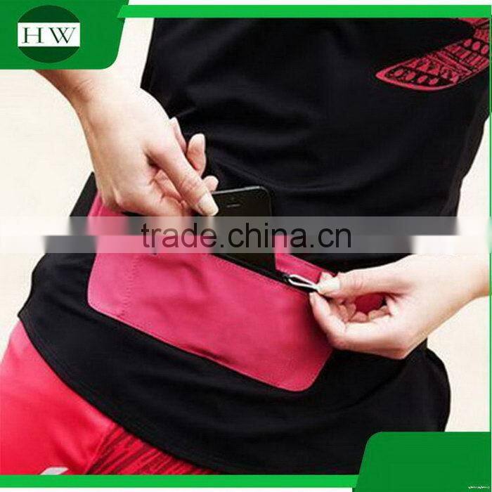 Fashion good quality outdoor sport waist bag / customize fanny pack sports products