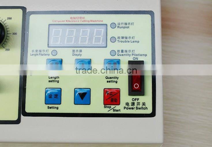 Computer Electric Cutting Machine Zipper Magic Tape Cold Cutter