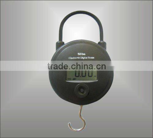 Max. weight showing Digital handle scale