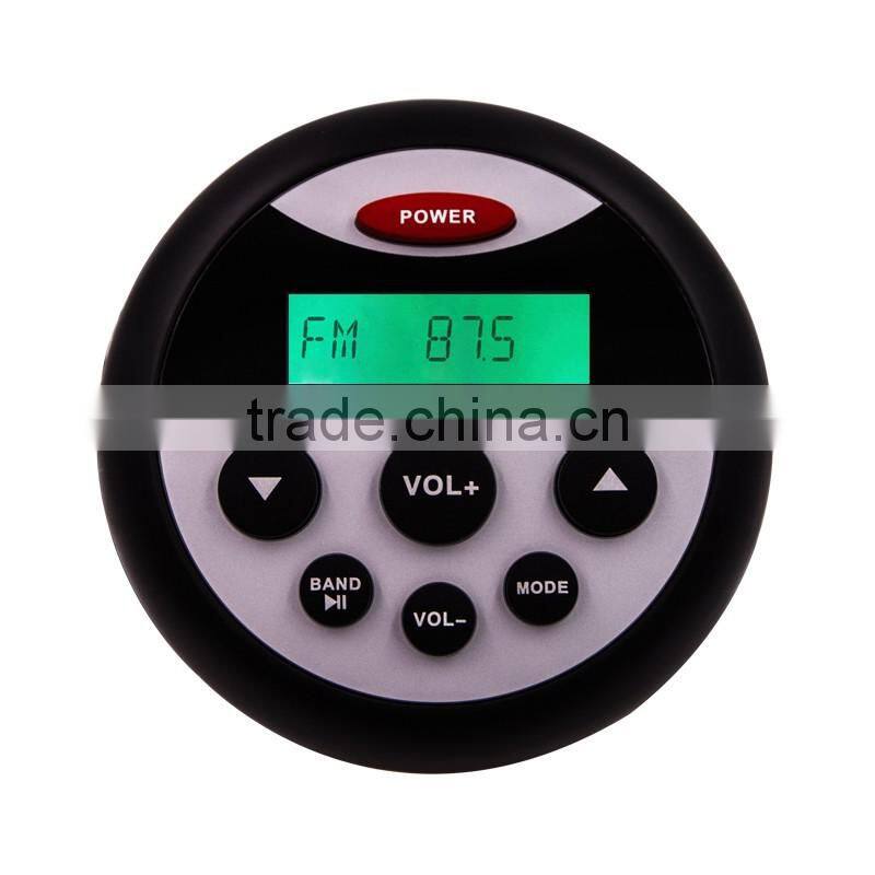 Easy and simple to handle marine media center waterproof radio for utv