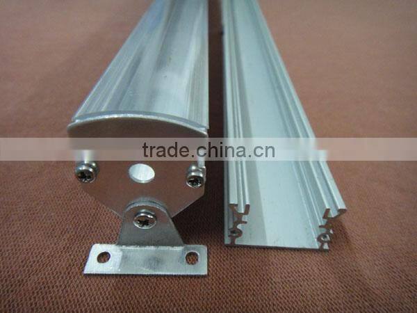 China Supplier OEM length anodized light cover led aluminum profile